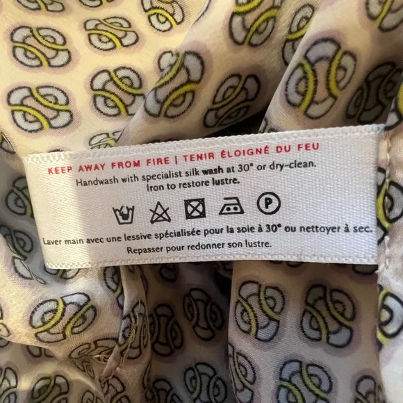 Olivia von Halle silk top